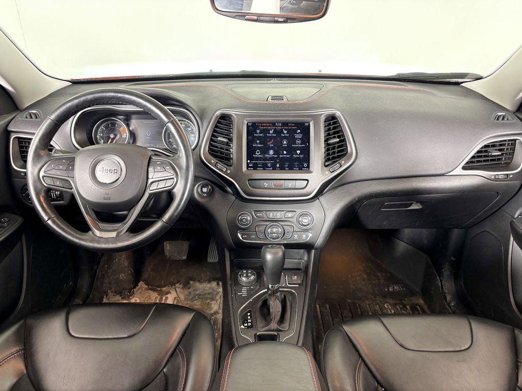 used 2021 Jeep Cherokee car, priced at $23,000