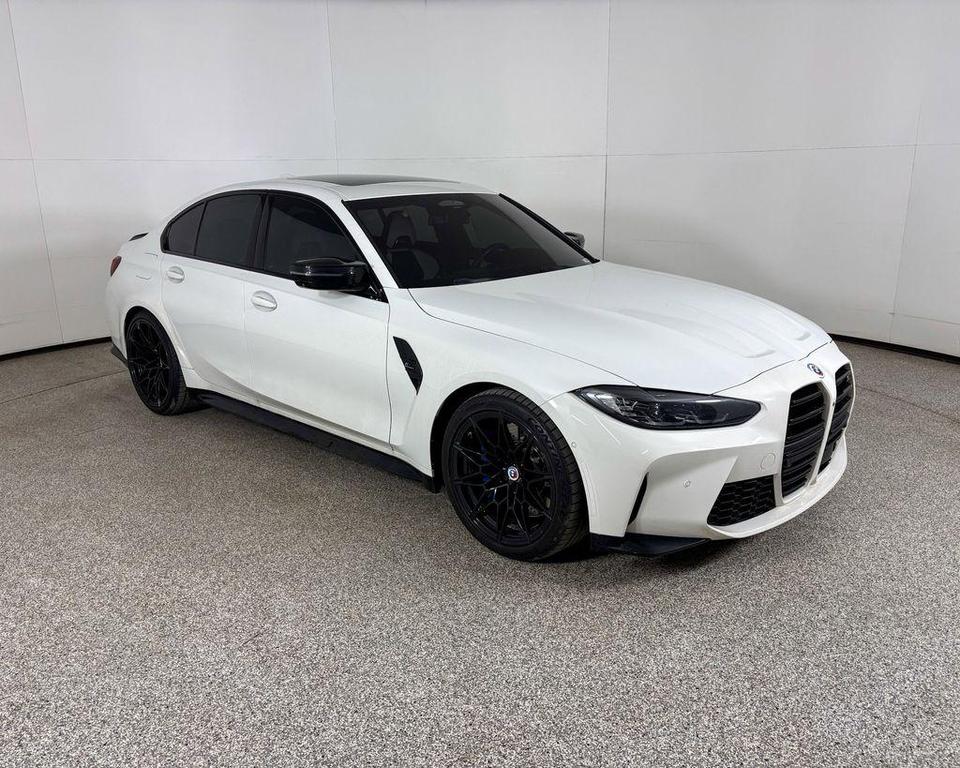 used 2022 BMW M3 car, priced at $80,000