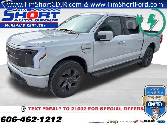 used 2023 Ford F-150 Lightning car, priced at $36,838