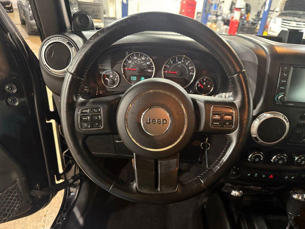 used 2013 Jeep Wrangler Unlimited car, priced at $15,295