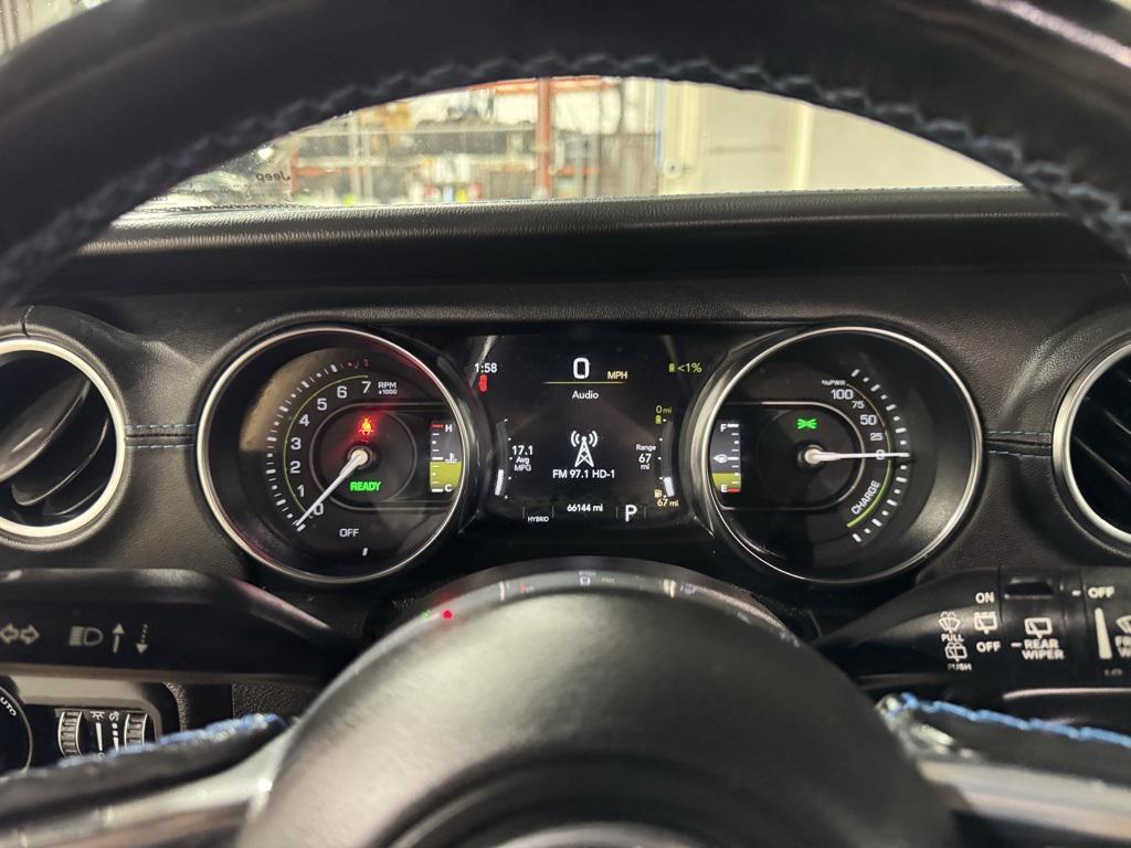 used 2021 Jeep Wrangler Unlimited 4xe car, priced at $27,365