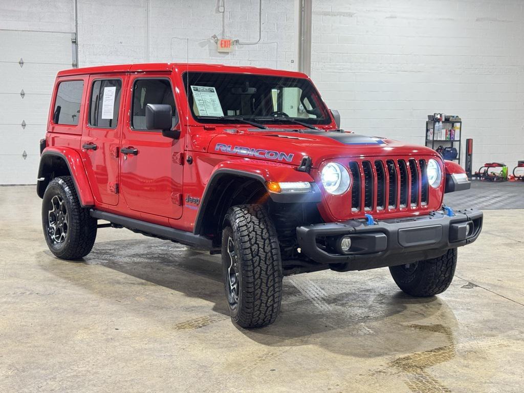 used 2021 Jeep Wrangler Unlimited 4xe car, priced at $27,365
