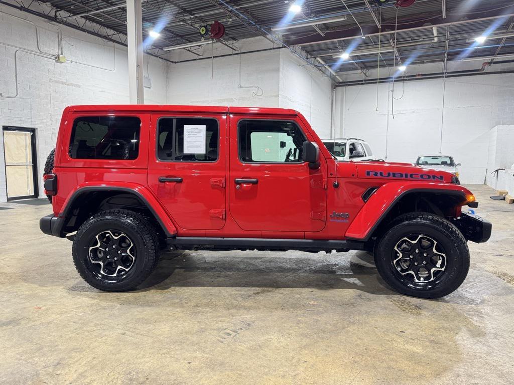 used 2021 Jeep Wrangler Unlimited 4xe car, priced at $27,365