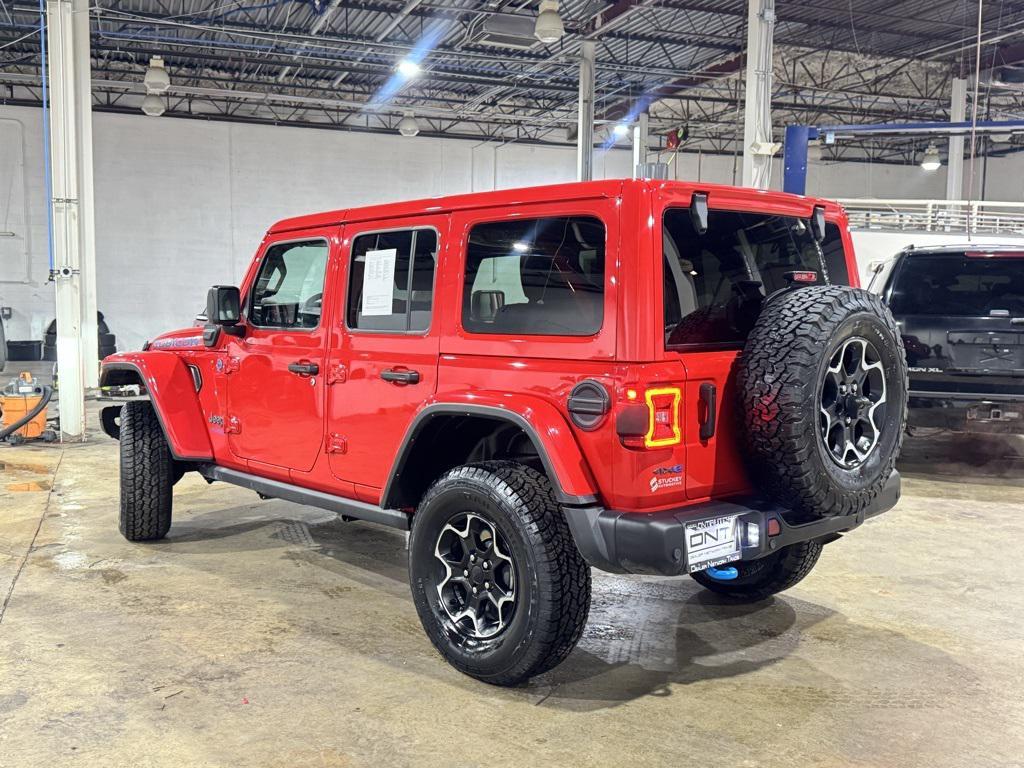 used 2021 Jeep Wrangler Unlimited 4xe car, priced at $27,365