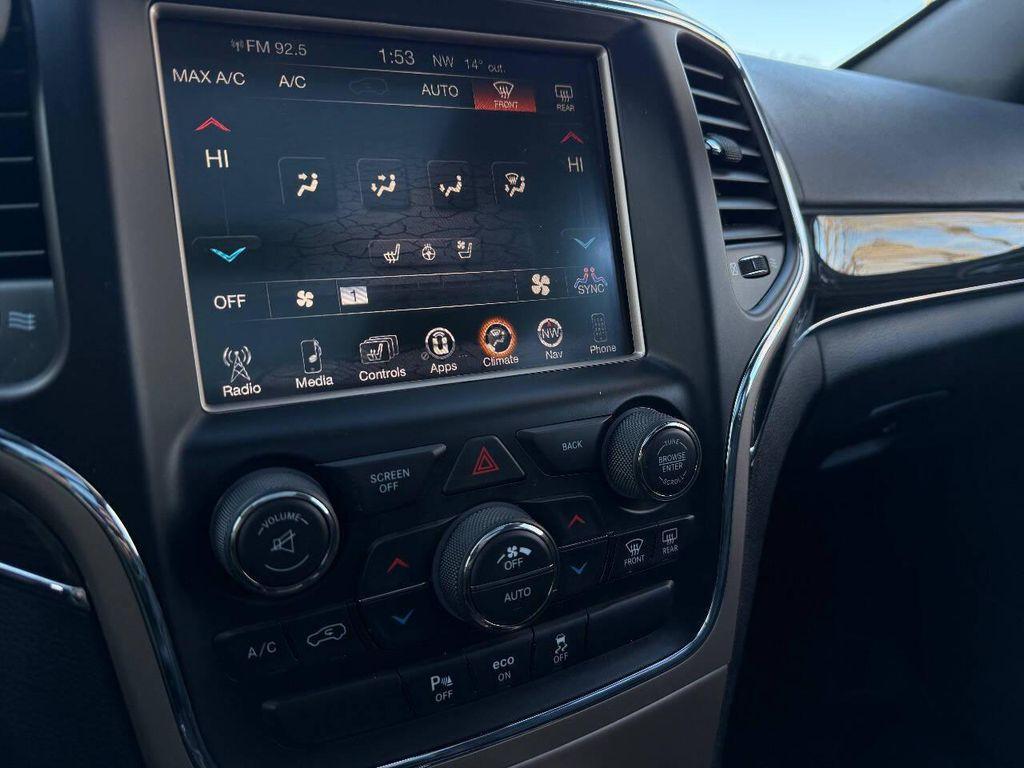 used 2015 Jeep Grand Cherokee car, priced at $14,999