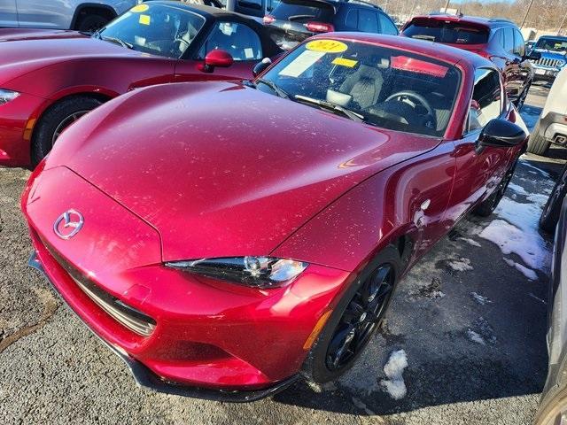 used 2021 Mazda MX-5 Miata RF car, priced at $25,999