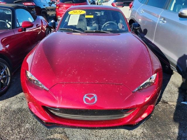 used 2021 Mazda MX-5 Miata RF car, priced at $25,999
