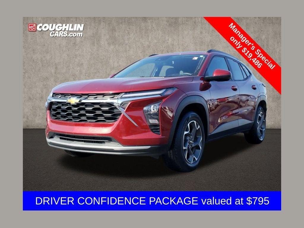 used 2024 Chevrolet Trax car, priced at $19,486