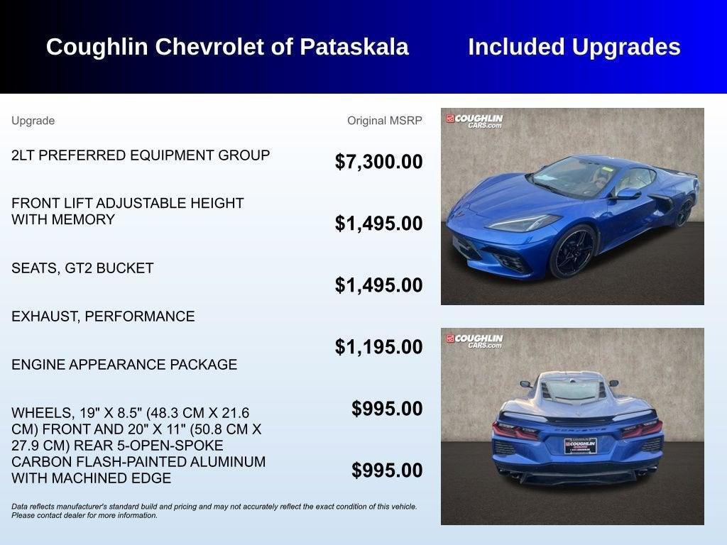used 2020 Chevrolet Corvette car, priced at $60,950