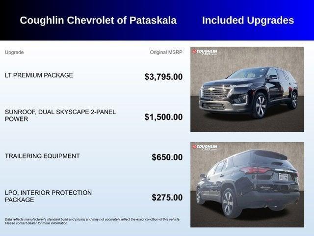 used 2022 Chevrolet Traverse car, priced at $27,460