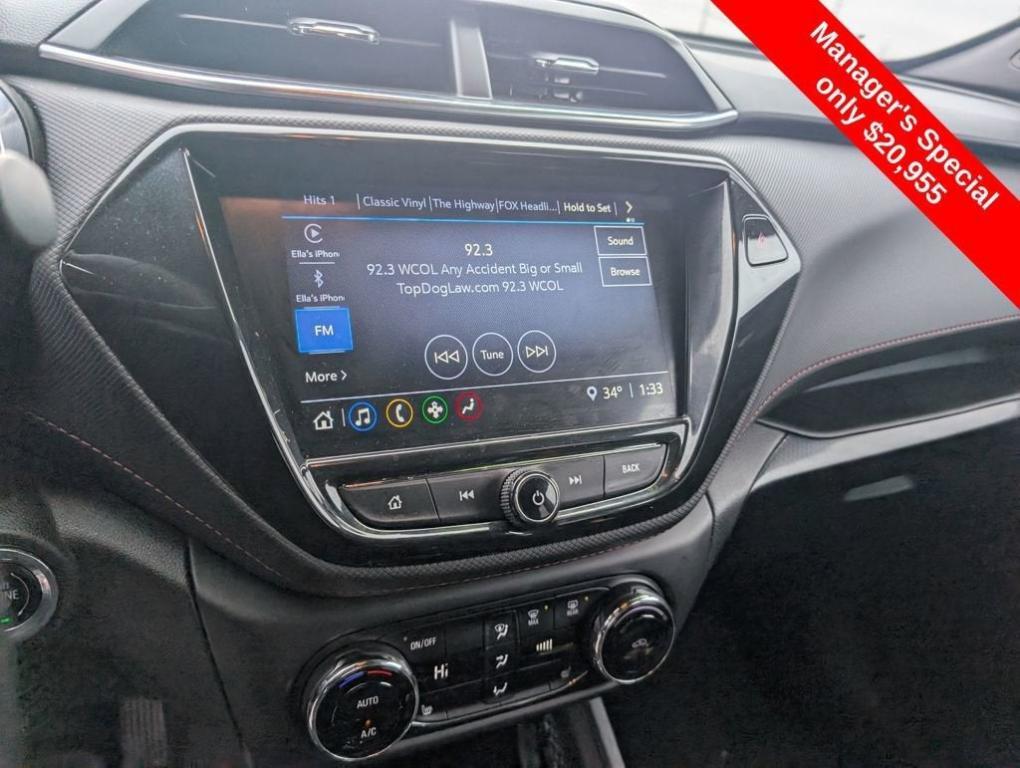 used 2023 Chevrolet TrailBlazer car, priced at $20,955