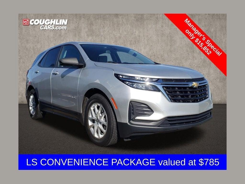 used 2022 Chevrolet Equinox car, priced at $15,852