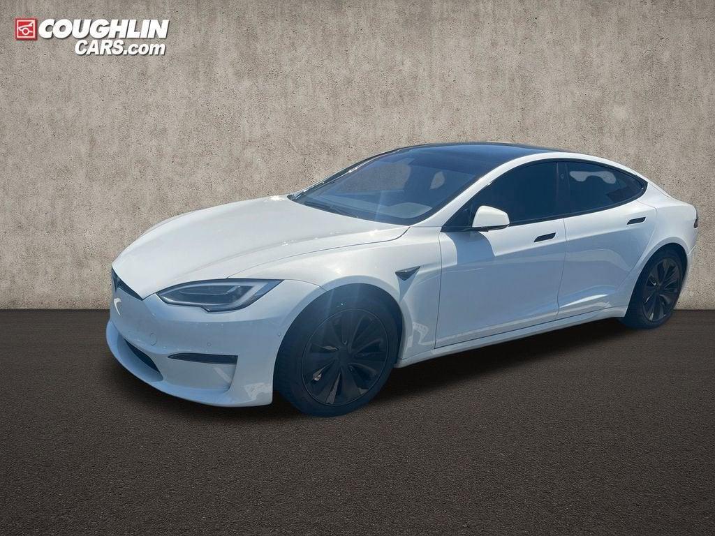 used 2021 Tesla Model S car, priced at $58,808