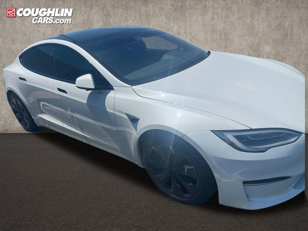 used 2021 Tesla Model S car, priced at $58,808