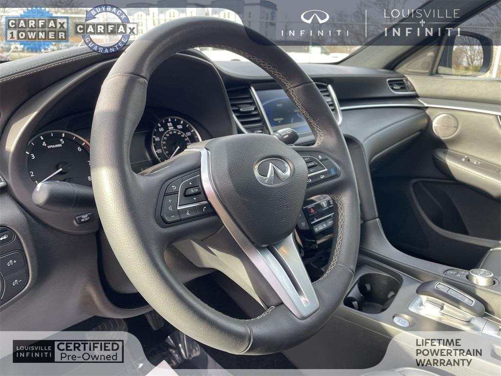 used 2023 INFINITI QX50 car, priced at $34,499