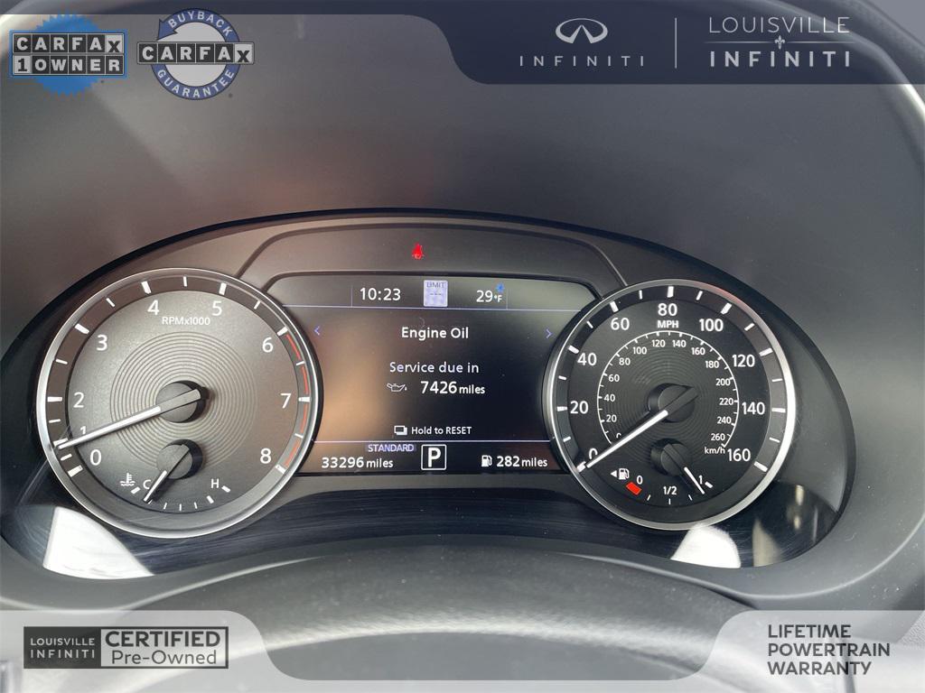 used 2023 INFINITI QX50 car, priced at $34,499