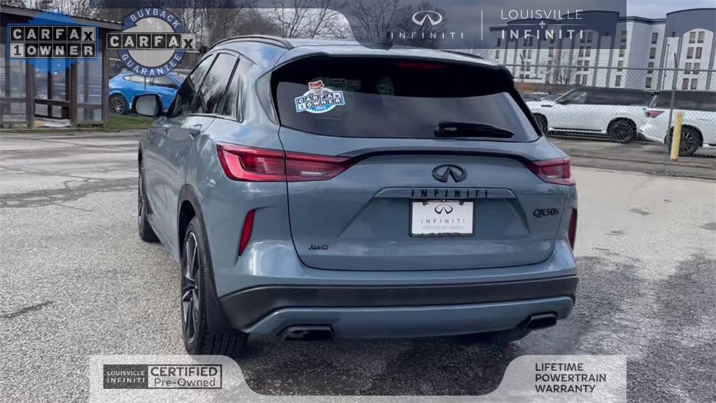 used 2023 INFINITI QX50 car, priced at $34,499