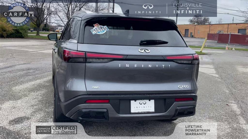 used 2025 INFINITI QX60 car, priced at $45,495
