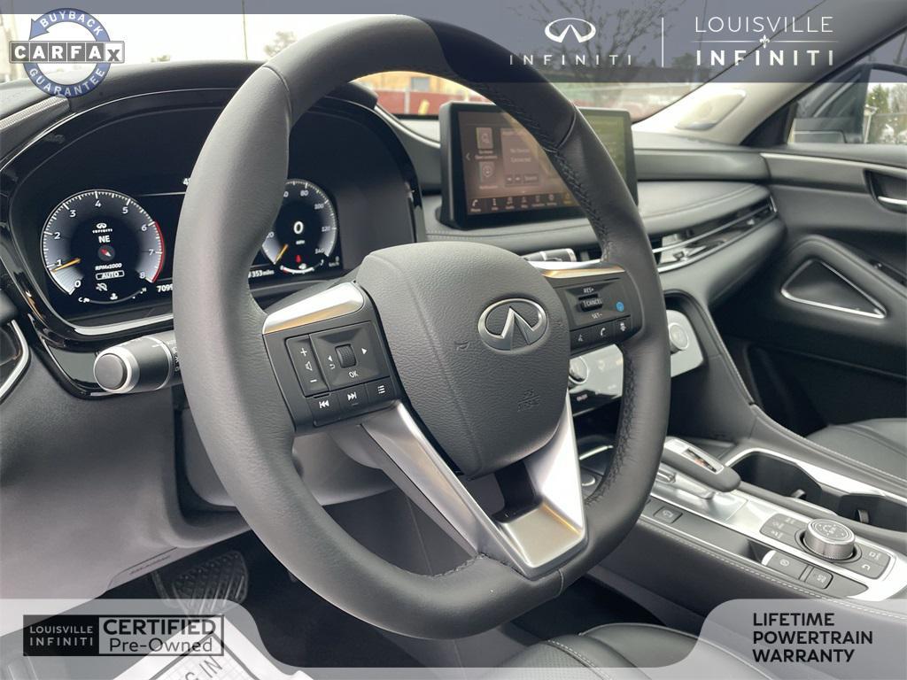 used 2025 INFINITI QX60 car, priced at $45,495