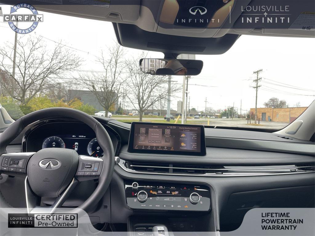 used 2025 INFINITI QX60 car, priced at $45,495