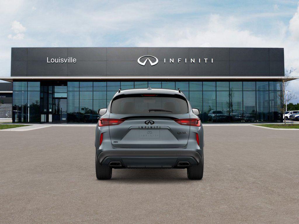 new 2025 INFINITI QX50 car, priced at $46,965