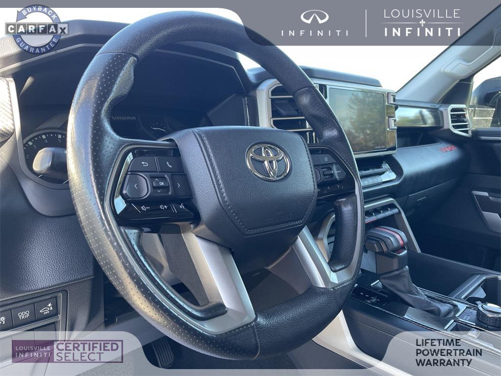 used 2023 Toyota Tundra car, priced at $40,987