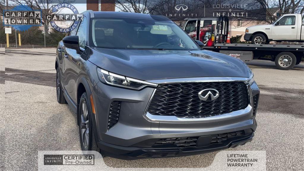 used 2025 INFINITI QX60 car, priced at $47,495