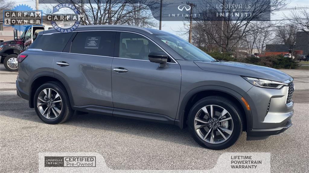 used 2025 INFINITI QX60 car, priced at $47,495