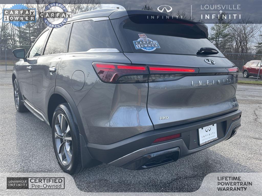 used 2025 INFINITI QX60 car, priced at $47,495