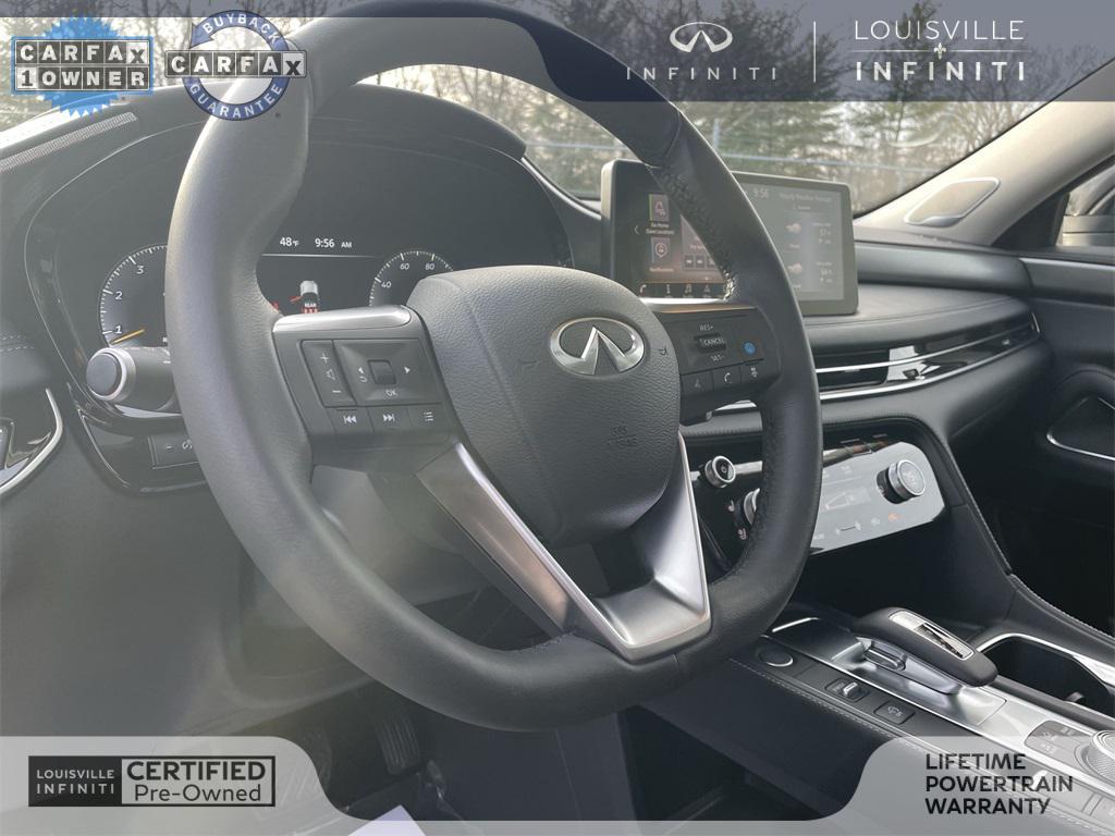 used 2025 INFINITI QX60 car, priced at $47,495