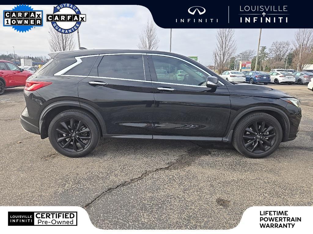 used 2022 INFINITI QX50 car, priced at $23,536