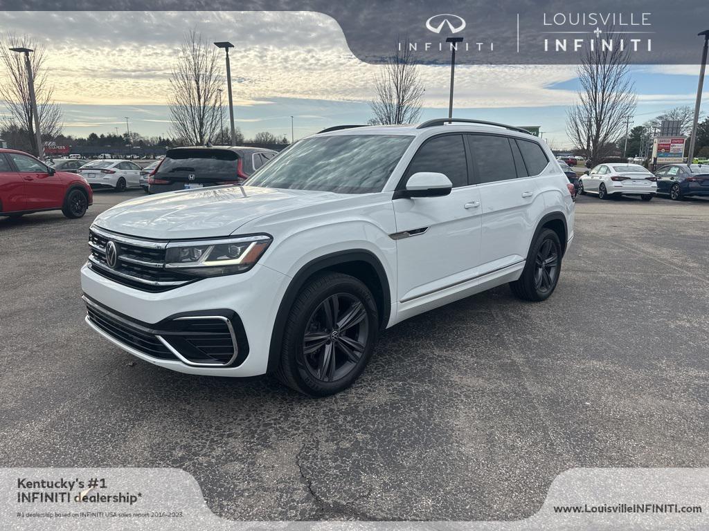 used 2021 Volkswagen Atlas car, priced at $25,249