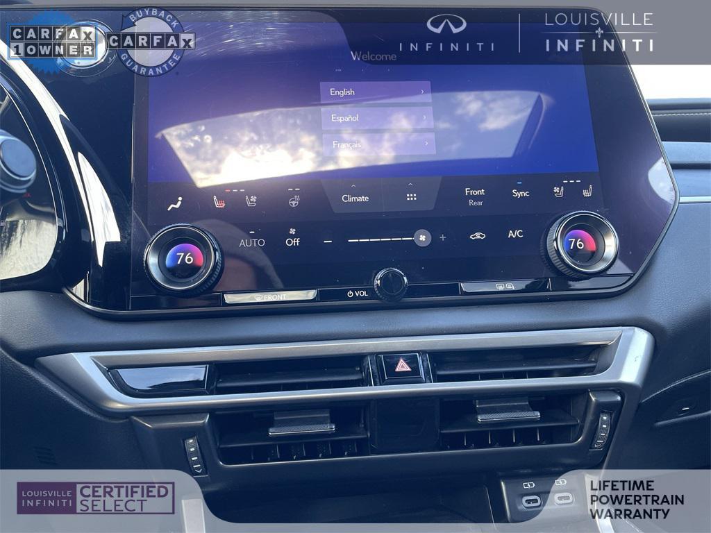 used 2023 Lexus RX 350 car, priced at $45,594