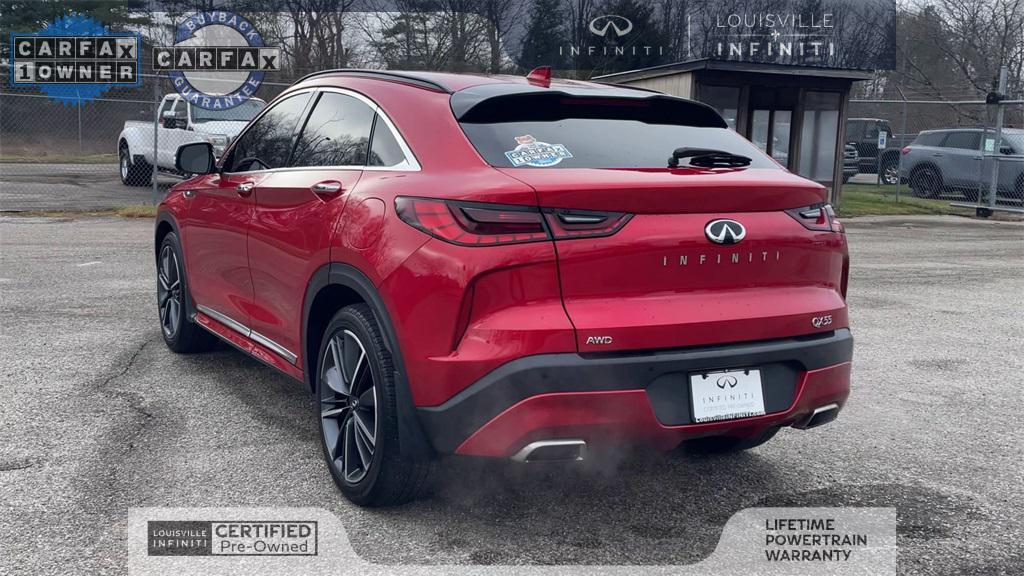 used 2024 INFINITI QX55 car, priced at $33,985