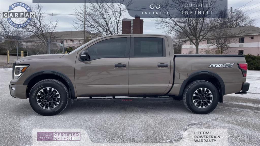 used 2021 Nissan Titan car, priced at $35,139