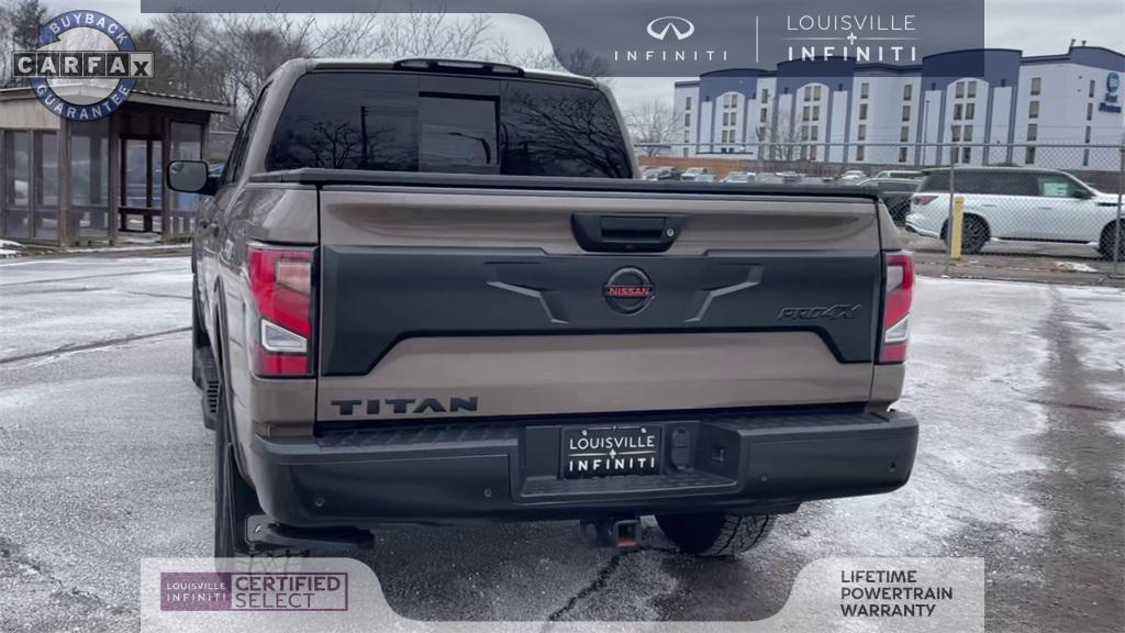 used 2021 Nissan Titan car, priced at $35,139