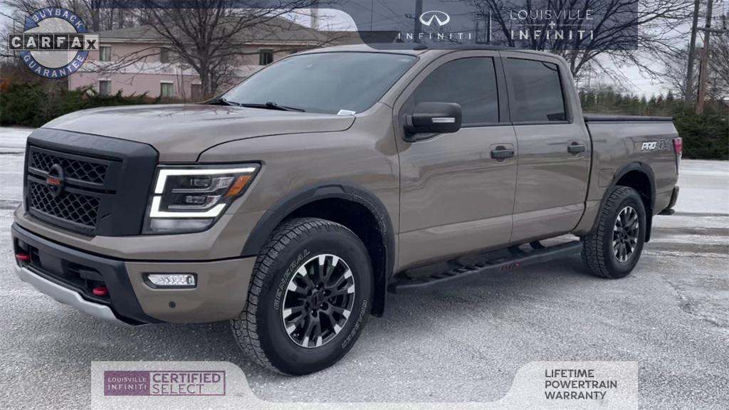 used 2021 Nissan Titan car, priced at $35,139