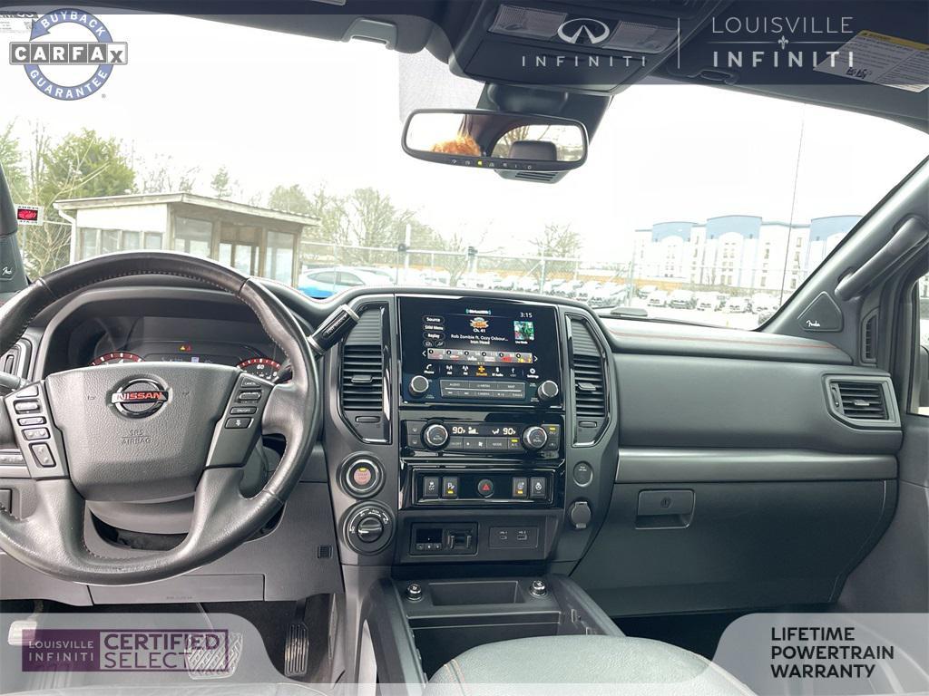 used 2021 Nissan Titan car, priced at $35,139