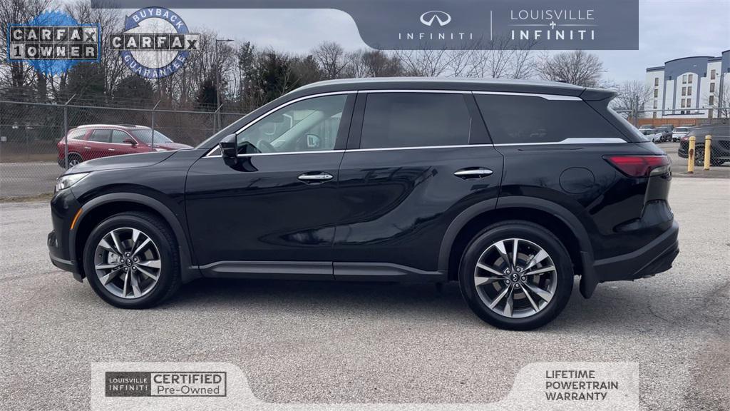 used 2025 INFINITI QX60 car, priced at $47,649
