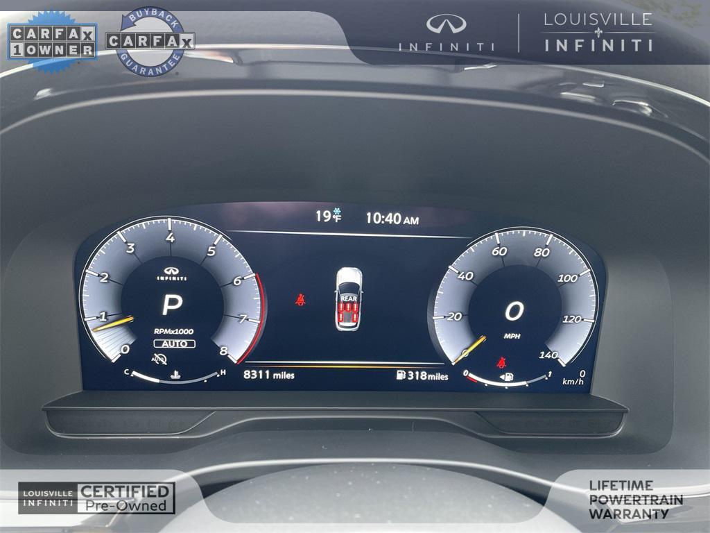 used 2025 INFINITI QX60 car, priced at $47,649