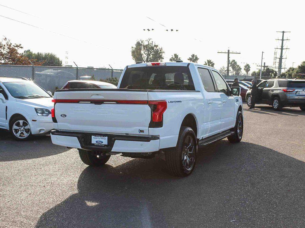 new 2025 Ford F-150 Lightning car, priced at $71,875