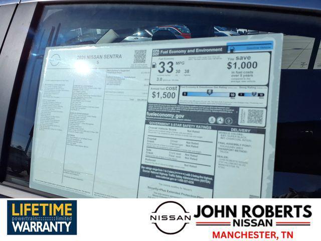 new 2026 Nissan Sentra car, priced at $22,247