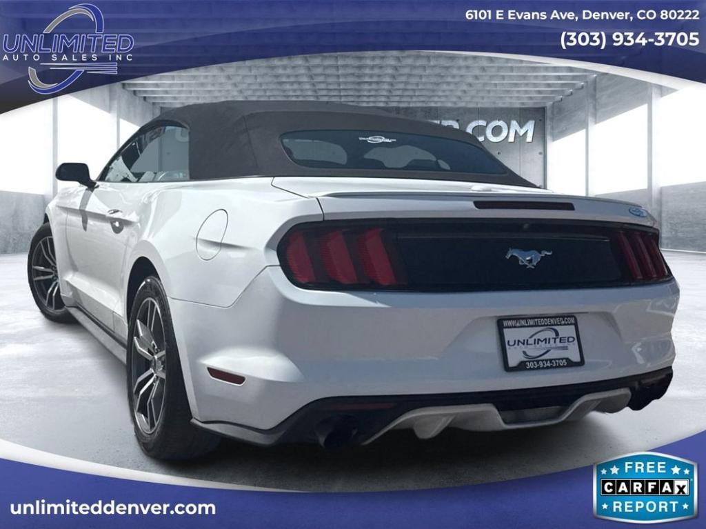 used 2016 Ford Mustang car, priced at $15,495