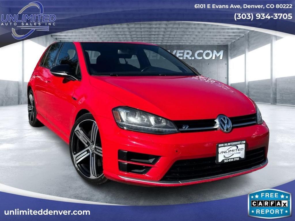 used 2016 Volkswagen Golf R car, priced at $19,498