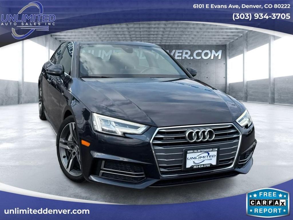 used 2018 Audi A4 car, priced at $19,500