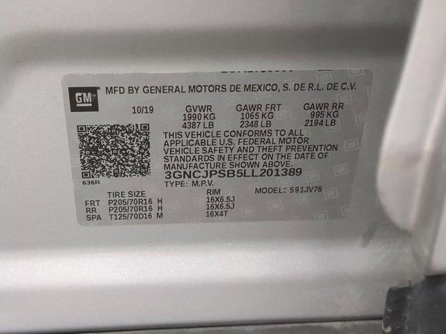 used 2020 Chevrolet Trax car, priced at $7,974