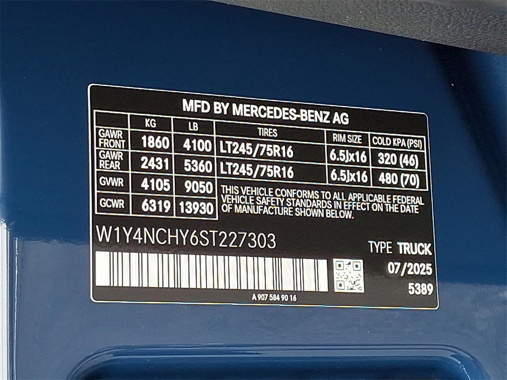 new 2025 Mercedes-Benz Sprinter 2500 car, priced at $71,033