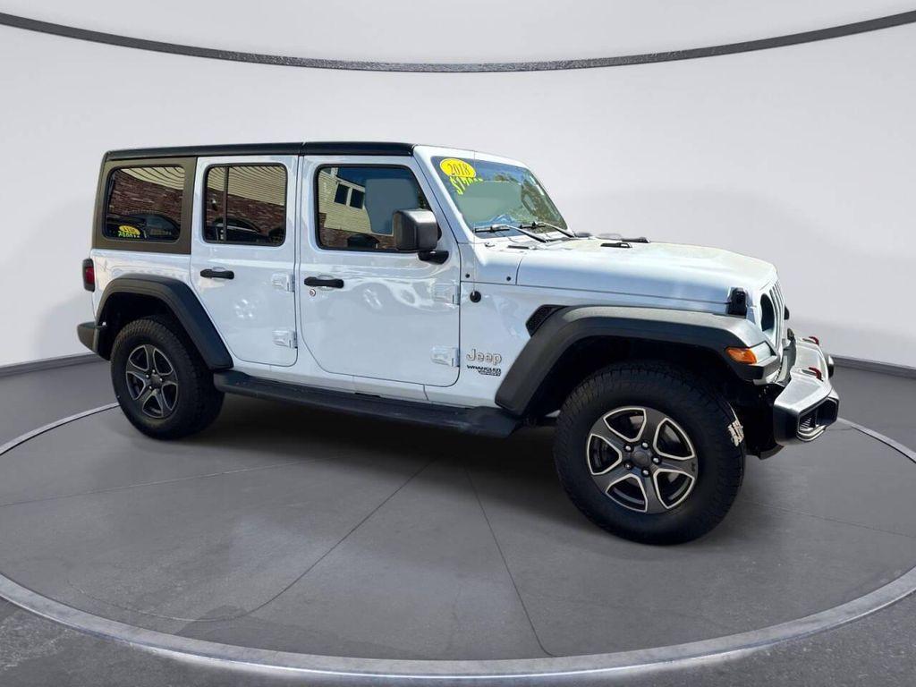 used 2018 Jeep Wrangler Unlimited car, priced at $18,290