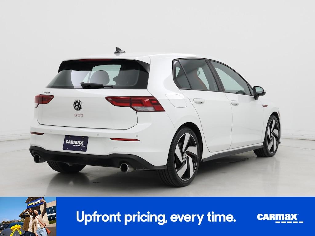 used 2024 Volkswagen Golf GTI car, priced at $27,998