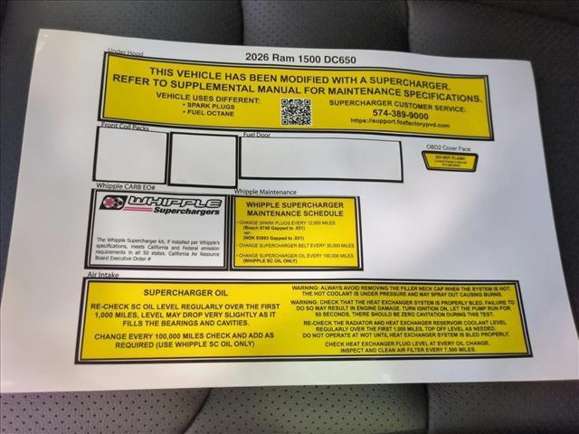 new 2026 Ram 1500 car, priced at $93,375